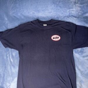 Vintage Country Bash Concert Shirt Mens XL Blue 2004 93.9 KZLA Kid Rock Reba